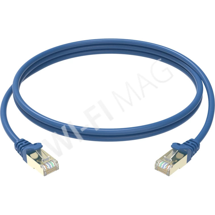 Conexpro Patch Cable STP, CAT6A (0,25 метра) патч-кабель синий