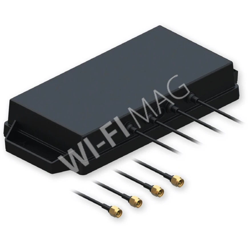 Teltonika PR1KC540 5G Combo MIMO Mobile SMA Antenna, уличная комбинированная мобильная антенна с 4-я кабелями 3 м