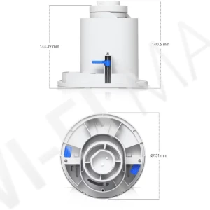 Ubiquiti G6 PTZ In-Ceiling Mount White, белый кронштейн для скрытого монтажа в потолок камеры UVC-G6-PTZ
