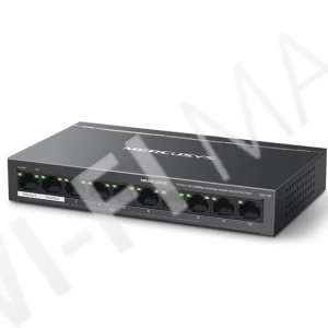 Mercusys MS110P, неуправляемый 10-портовый коммутатор с 8-ю PoE+ (10/100 Мбит/с)