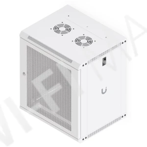 Ubiquiti 12U Rack Cabinet Perforated Front Door (450 мм) стоечный шкаф 12U с 2-мя вентиляторами и перфорированной дверцей