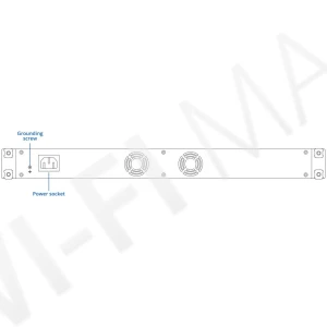 Teltonika SWM281 Gigabit Ethernet Managed Switch, с 24-мя LAN-портами 1 Гбит/с и 4-мя SFP управляемый коммутатор