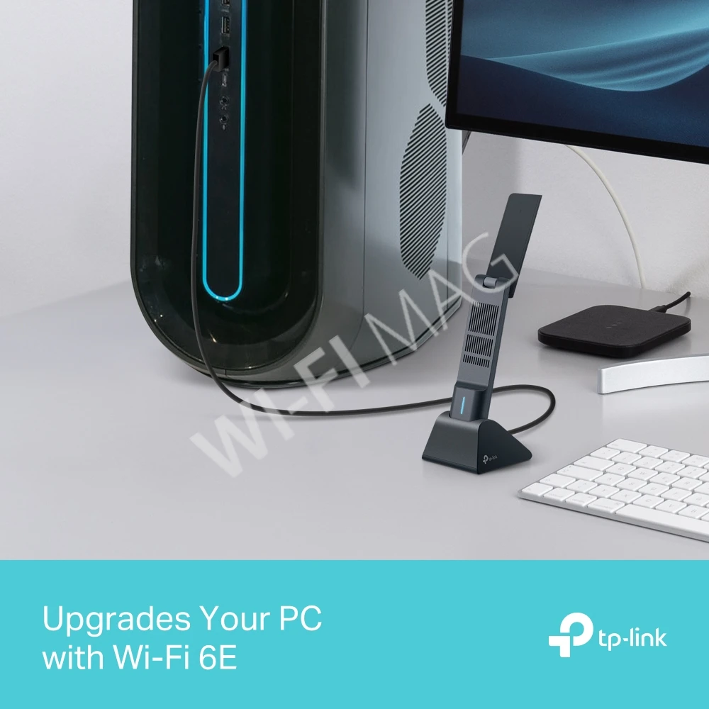 TP-Link Archer TXE50UH AXE3000, трёхдиапазонный Wi-Fi 6E USB-адаптер 3.0