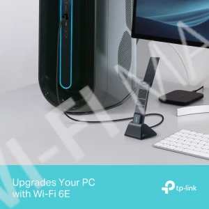 TP-Link Archer TXE50UH AXE3000, трёхдиапазонный Wi-Fi 6E USB-адаптер 3.0
