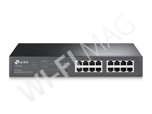 TP-Link TL-SG1016PE, 16‑портовый коммутатор с 8 портами PoE+
