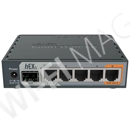 Mikrotik RouterBOARD hEX S, маршрутизатор