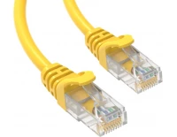 Кабельная продукция Conexpro Patch Cable UTP, CAT5e (1 метр) патч-кабель желтый