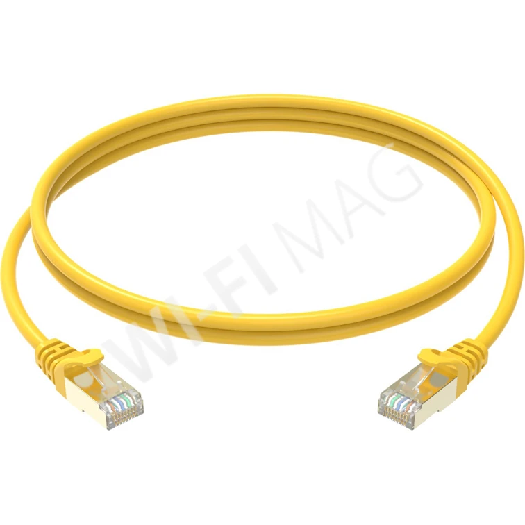 Conexpro Patch Cable STP, CAT6A (0,25 метра) патч-кабель желтый