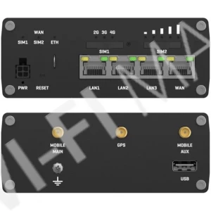 Teltonika RUTM09, мобильный маршрутизатор 4G LTE Cat 6 c GNSS и 2-мя слотами для SIM
