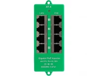 Питание, POE оборудование Max Link Gigabit active POE Injector, 4p, 4-портовый гигабитный 802.3af/at PoE-инжектор