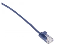 Кабель патч-корд Masterlan Comfort patch cable UTP, Cat6, extra slim, 0.5 м, неэкранированный, синий