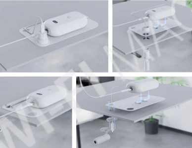 Ubiquiti UniFi AI Theta Ceiling Mount System, система скрытого крепления на потолке или в стену для AI Theta