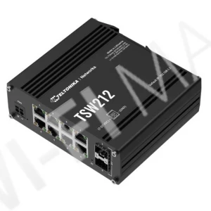 Teltonika TSW212, управляемый с 8 портами 1 Гбит/с и 2 SFP коммутатор