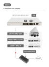Mikrotik Cloud Router Switch CRS320-8P-8B-4S+RM, коммутатор  PoE++ с функциями маршрутизатора