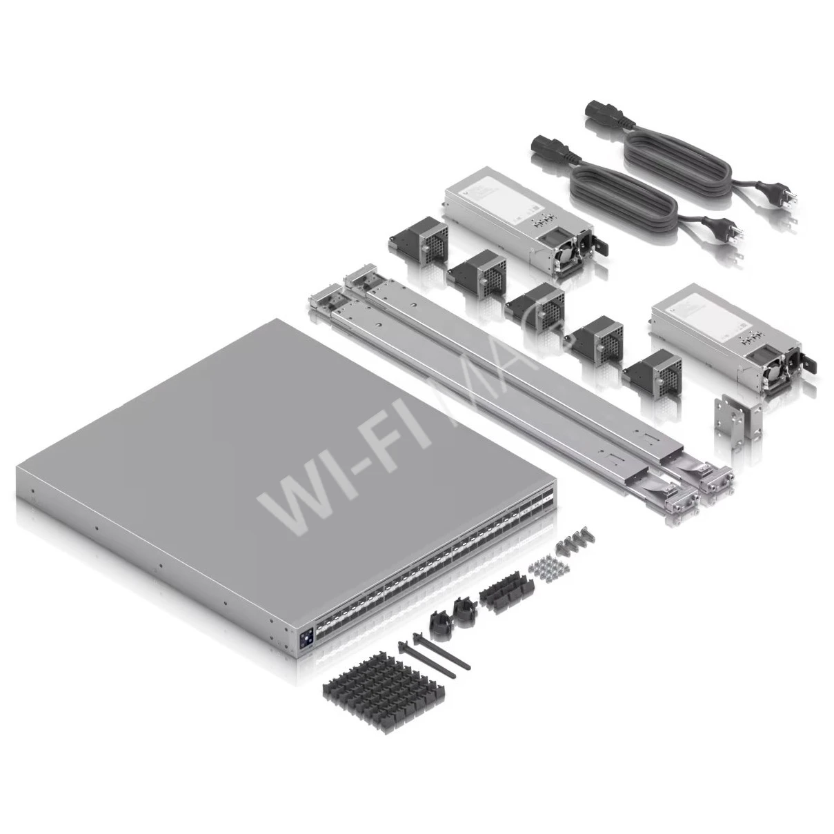 Ubiquiti UniFi Enterprise Campus Aggregation, 54-портовый (48 SFP28, 6 QSFP28) Etherlighting коммутатор