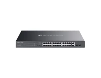 Управляемые коммутаторы с PoE TP-Link ES228GMP Omada, 2 SFP и 26 портов RJ45 1 Гбит/с (24 PoE+) управляемый коммутатор