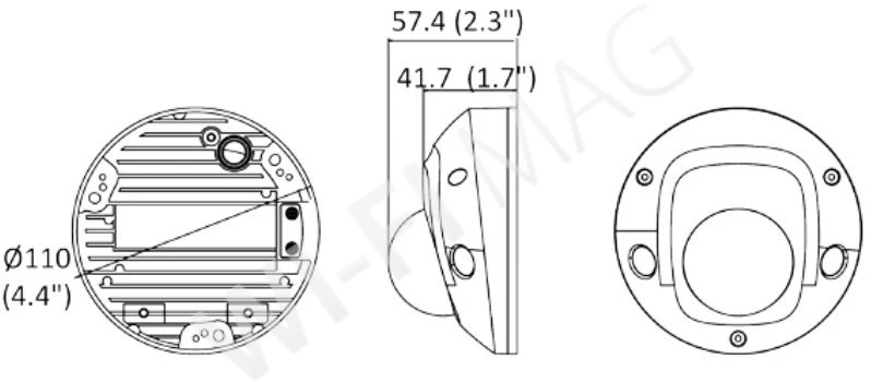 Hikvision DS-2CD2546G2-IWS(4mm)(C)(O-STD) купольная IP-видеокамера