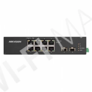 Hikvision DS-3T0510HP-E/HS, неуправляемый коммутатор Hi-PoE