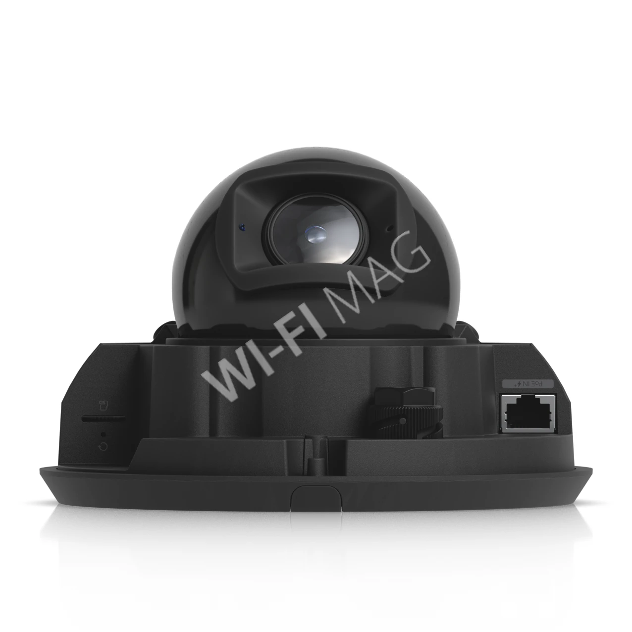 Ubiquiti UniFi G6 Pro Dome Camera Black, 8 Мп уличная PoE+ с 2,36-кратным зумом и слотом для MicroSD черная IP-видеокамера