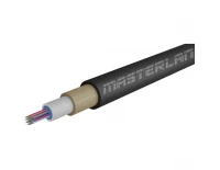 Masterlan Air1 fiber optic cable - 12vl 9/125, air-blowen, SM, HDPE, G657A1, 2000m, одномодовый оптический кабель, чёрный