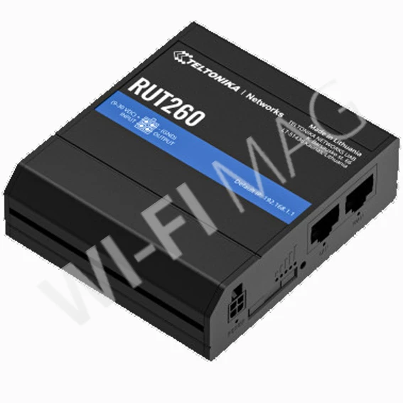 Teltonika RUT260 LTE Router, промышленный сотовый маршрутизатор