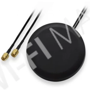 Teltonika PR1KCL25 Combo MIMO Mobile Roof SMA Antenna, комбинированная антенна для крепления на крышу с 2-мя кабелями 3 м