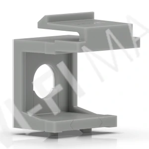 Ubiquiti Keystone Blank Insert Pass-Through (12-pack) заглушки с отверстием для патч-панели UACC-Rack-Panel-Patch-Blank-24 (12 штук)