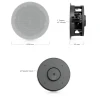 Ubiquiti In-Ceiling Speaker, встраиваемый в потолок динамик