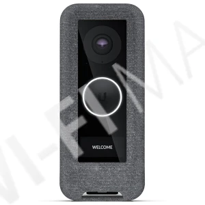 Ubiquiti G4 Doorbell Cover Fabric Design (цвет: серо-черная ткань) чехол для видеодомофона G4 Doorbell