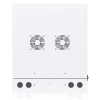 Ubiquiti 12U Rack Cabinet Glass Front Door Swing (700 мм) двухсекционный стоечный шкаф 12U с 2-мя вентиляторами и стеклянной дверцей