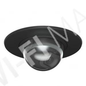 Ubiquiti UniFi G5 Dome Ultra Flush Mount Black, черное крепление с прозрачным куполом для скрытого монтажа камеры UVC-G5-Dome-Ultra-B в стену/потолок