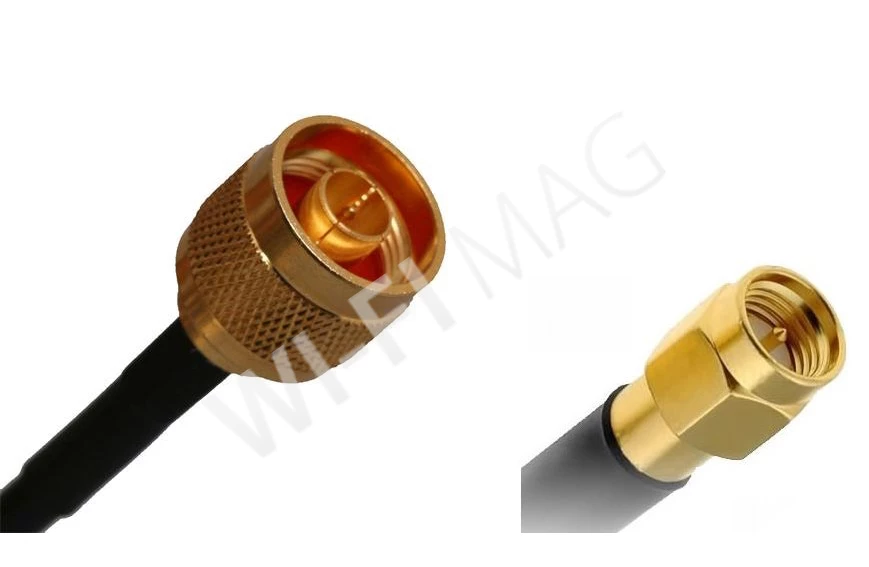 Кабель SMA-Male/N-Male RF240, 4 метра