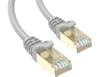 Кабельная продукция Conexpro Patch Cable STP, CAT6A (0,5 метра) патч-кабель серый