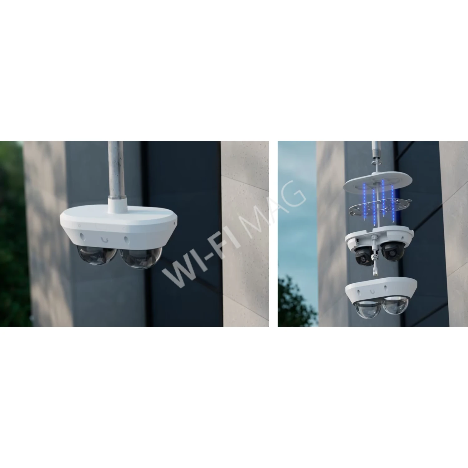 Ubiquiti AI Multi Sensor 2 Camera Pendant Mount, подвесное крепление для камеры UVC-AI-MS-2