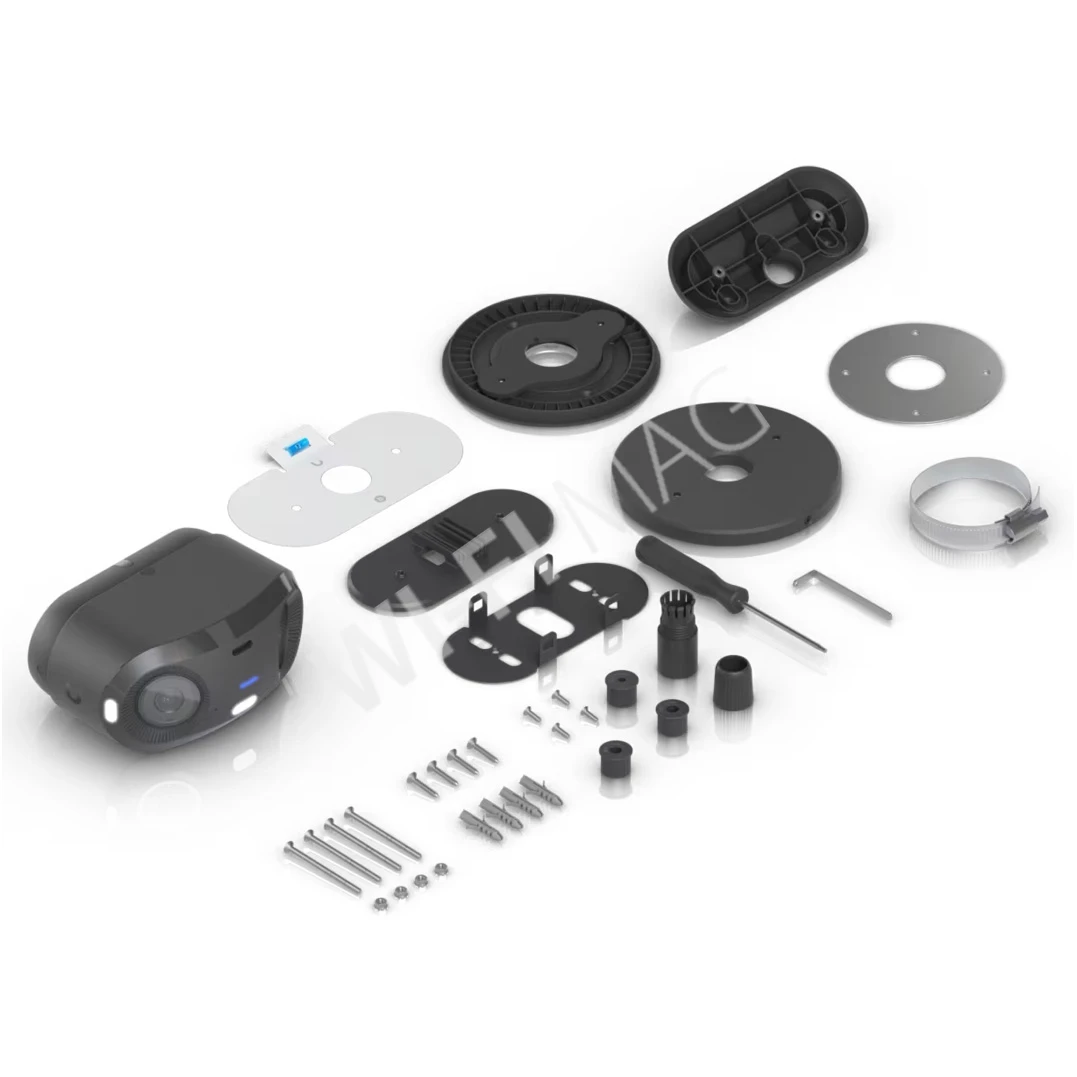 Ubiquiti UniFi G6 180 Camera Black, 16 Мп уличная PoE+ c панорамным охватом 180° черная IP-видеокамера