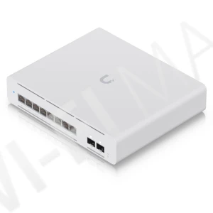 Ubiquiti UniFi Switch Pro XG 8 PoE (155 Вт) управляемый с 8 портами PoE++ Etherlighting коммутатор