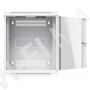 Ubiquiti 12U Rack Cabinet Glass Front Door (450 мм) стоечный шкаф 12U с 2-мя вентиляторами и стеклянной дверцей