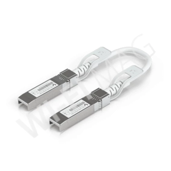 Ubiquiti UniFi DAC Uplink Cable, SFP28, соединительный кабель с автоматической оптимизацией для устройств UniFi, длина 0.15 м.