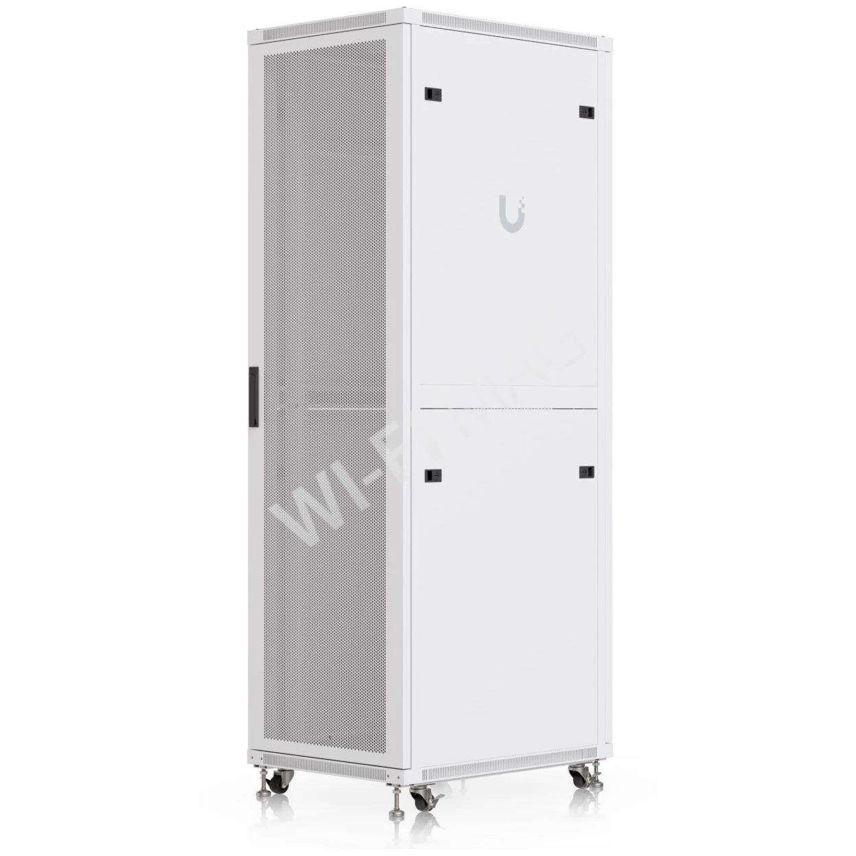 Ubiquiti 42U Rack Cabinet Perforated Front Door (800 мм) напольная стойка 42U с 4-мя вентиляторами и перфорированными дверцами