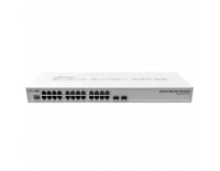 Управляемые коммутаторы Mikrotik CRS326-24G-2S+RM