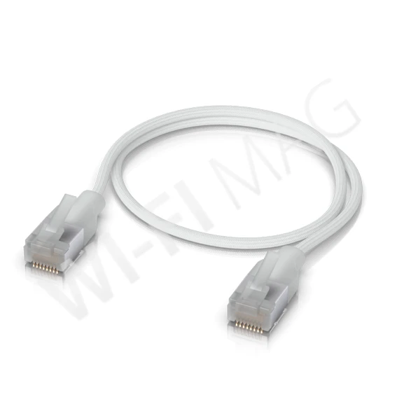 Ubiquiti UniFi Etherlighting Patch Cable (1 метр) патч-кабель Cat.6A, RJ45, белый