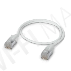 Ubiquiti UniFi Etherlighting Patch Cable (1 метр) патч-кабель Cat.6A, RJ45, белый