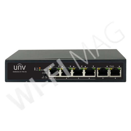 UniView NSW2020-6T-POE-IN, неуправляемый коммутатор