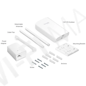 TP-Link EAP603-Outdoor AX1800 Omada, уличная двухдиапазонная точка доступа Wi-Fi 6 c PoE In