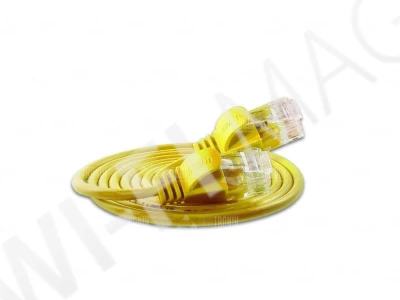 Кабель Wirewin SLIM LIGHT UTP Cat.6, 1.0 м жёлтый