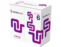 Кабельная продукция Кабель Conexpro UTP, CAT6, LSOH, 24AWG, 6.3мм, 305м, белый