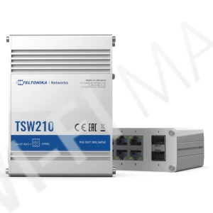 Teltonika TSW210 промышленный неуправляемый коммутатор