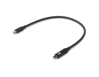 Ubiquiti USB-C Cable with Charge Display (0.3 метра) кабель USB-C с дисплеем состояние зарядки черный