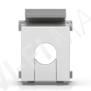 Ubiquiti Keystone Blank Insert Pass-Through (12-pack) заглушки с отверстием для патч-панели UACC-Rack-Panel-Patch-Blank-24 (12 штук)