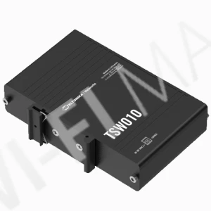 Teltonika TSW010 DIN rail switch, неуправляемый коммутатор (9-30 В постоянного тока)